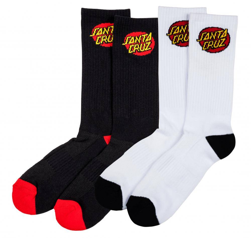 Santa Cruz Santa Cruz Classic Dot Sock (2 Pack)