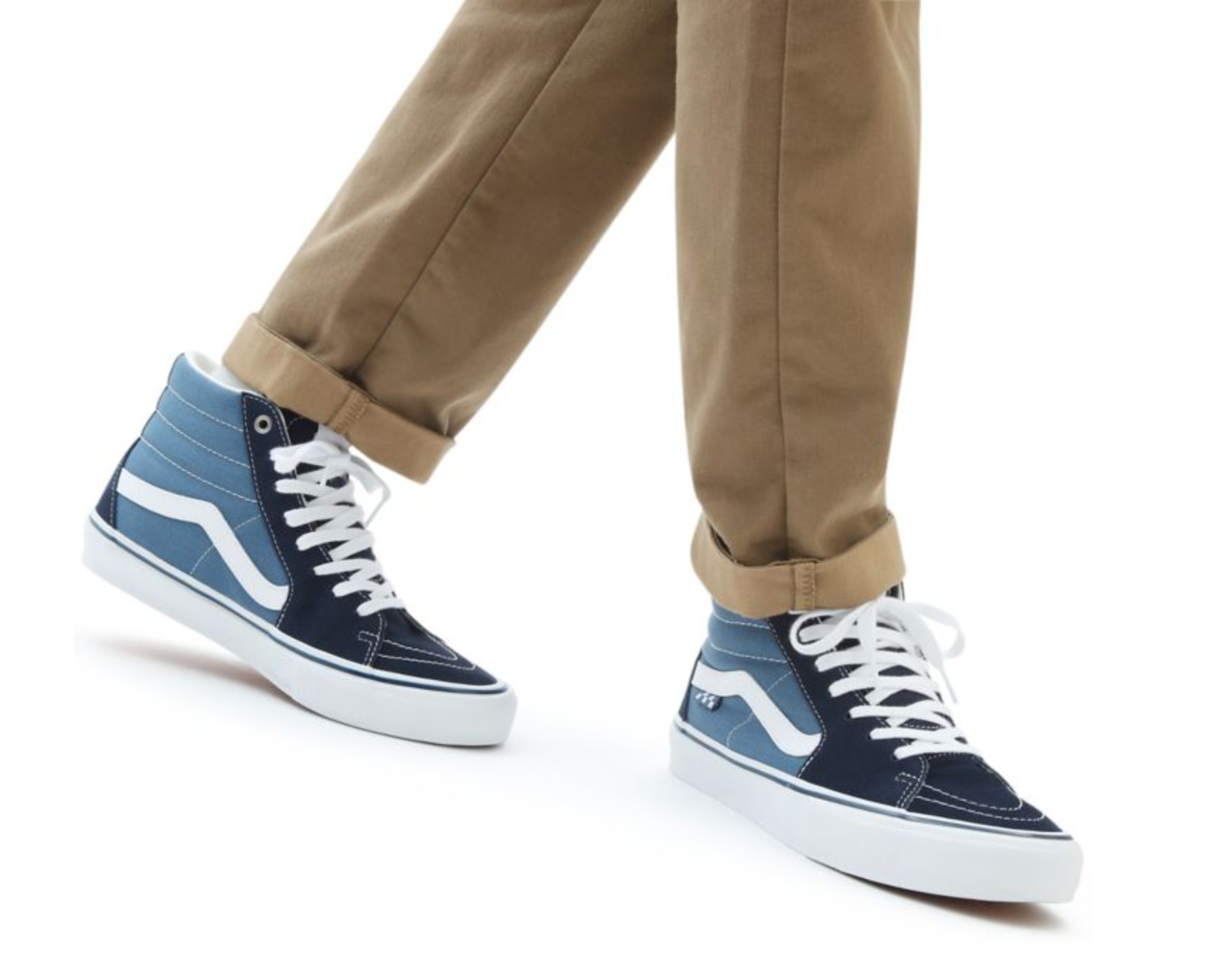 vans sk8 high navy