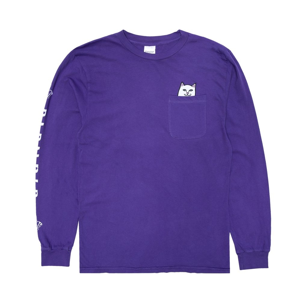 RIPNDIP RIPNDIP Lord Nermal Pocket Longsleeve