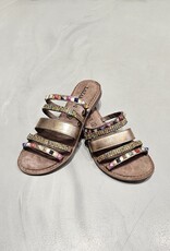 Lazamani Slippers goud 75.403