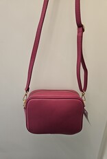 baggyshop Fuchsia rose schouder tas