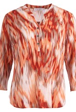 Enjoy Oranje print blouse