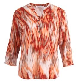 Enjoy Oranje print  blouse