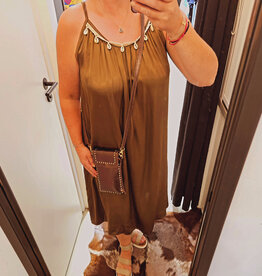 Gemma ricceri Chocolade bruin jurk
