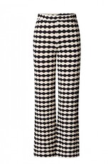 Ivy Beau Zwart/wit gebreide top