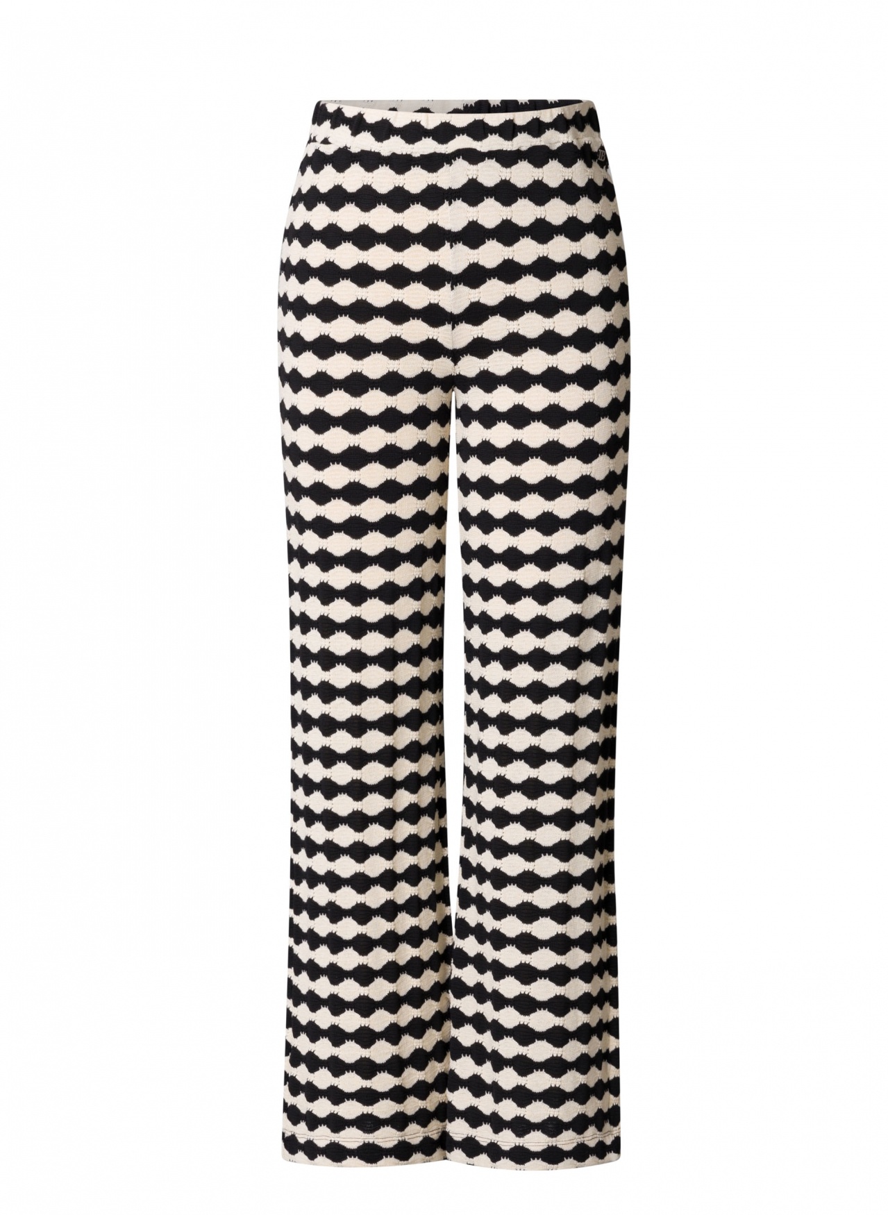 Ivy Beau Zwart/wit gebreide top