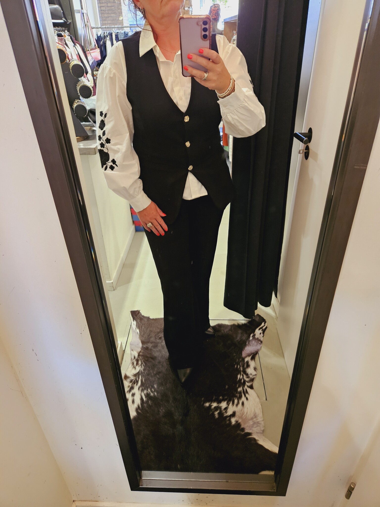 Ivy beau Witte Blouse