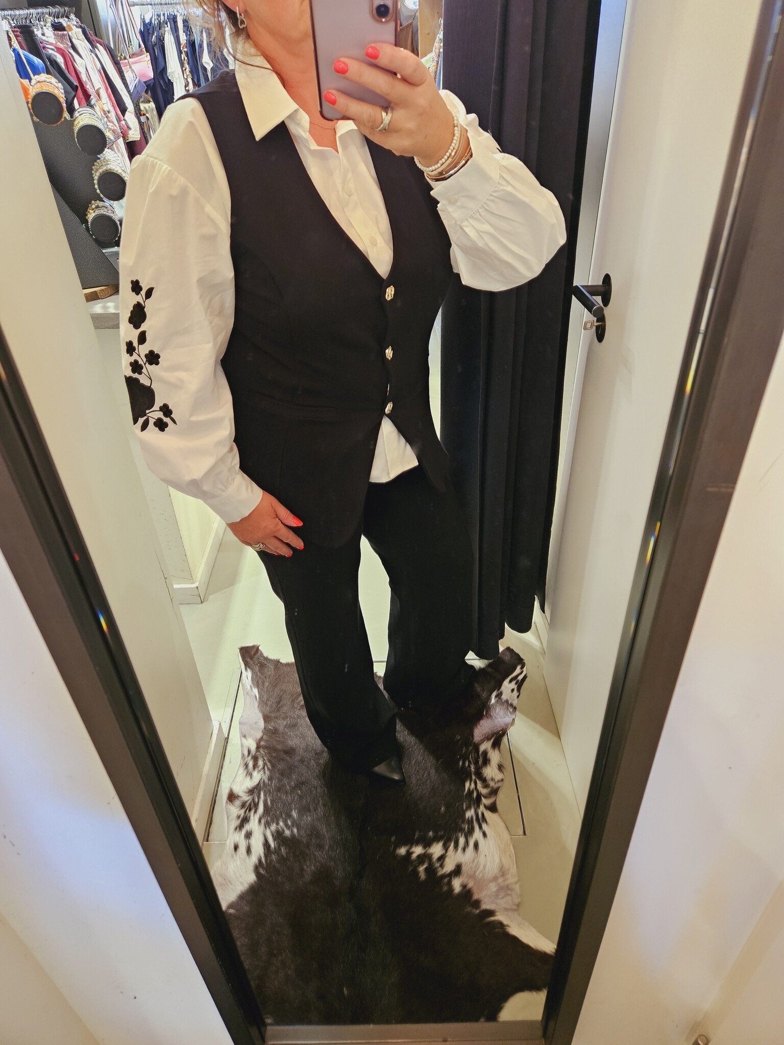 Ivy beau Witte Blouse