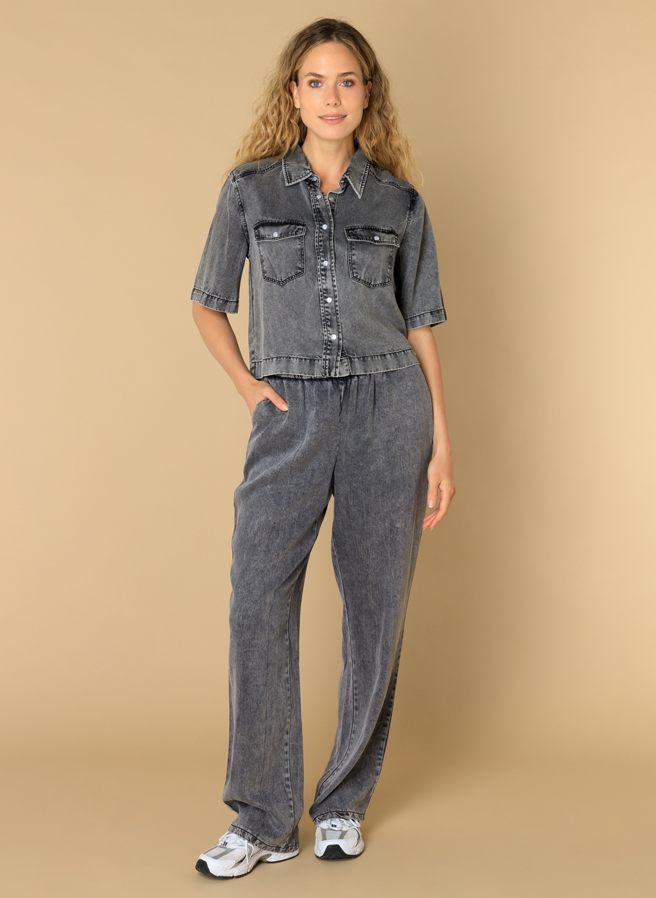 Ivy beau Grijs jeans broek