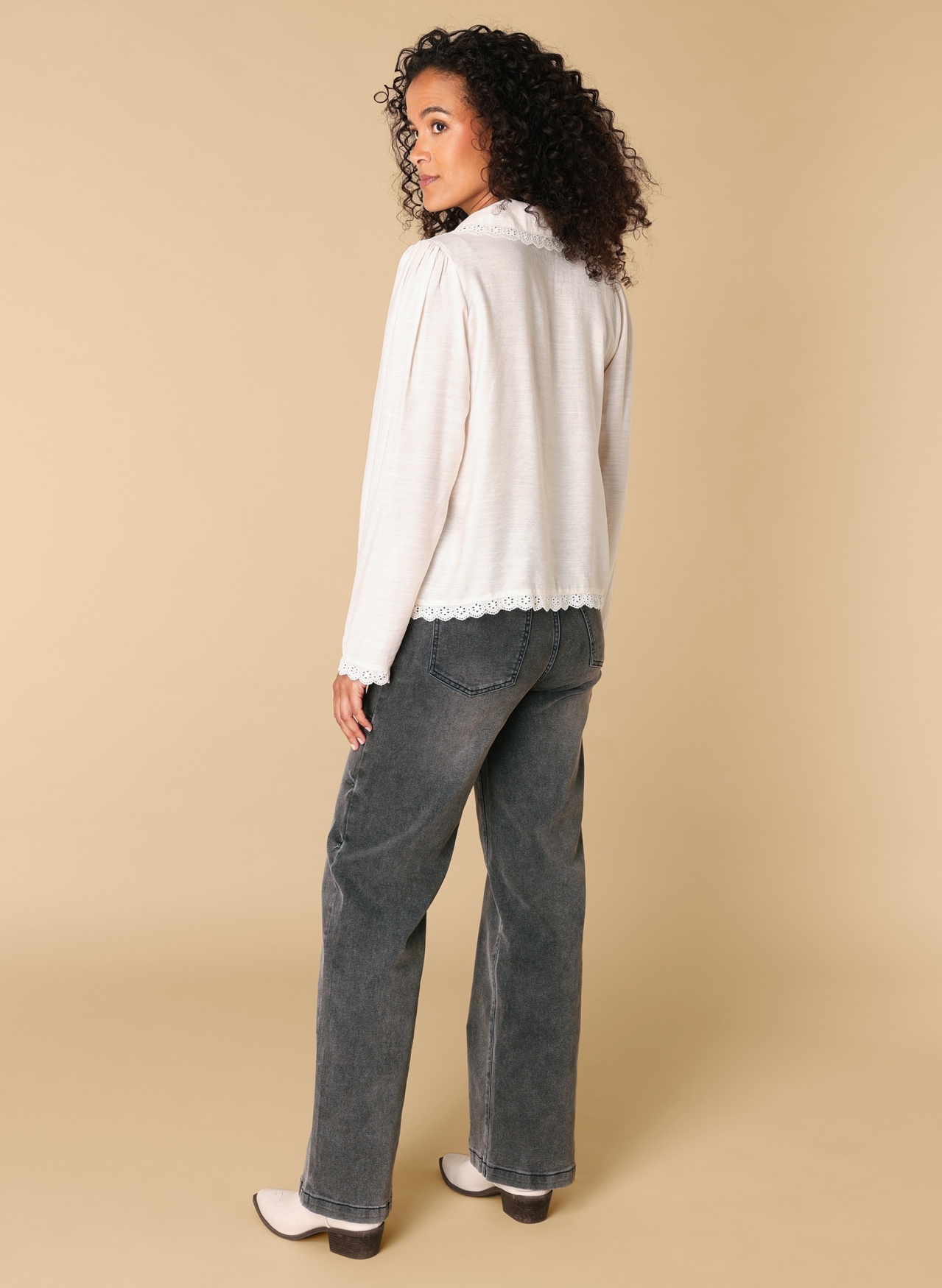 Ivy beau Beige blouse