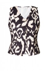 Ivy beau Print giletje