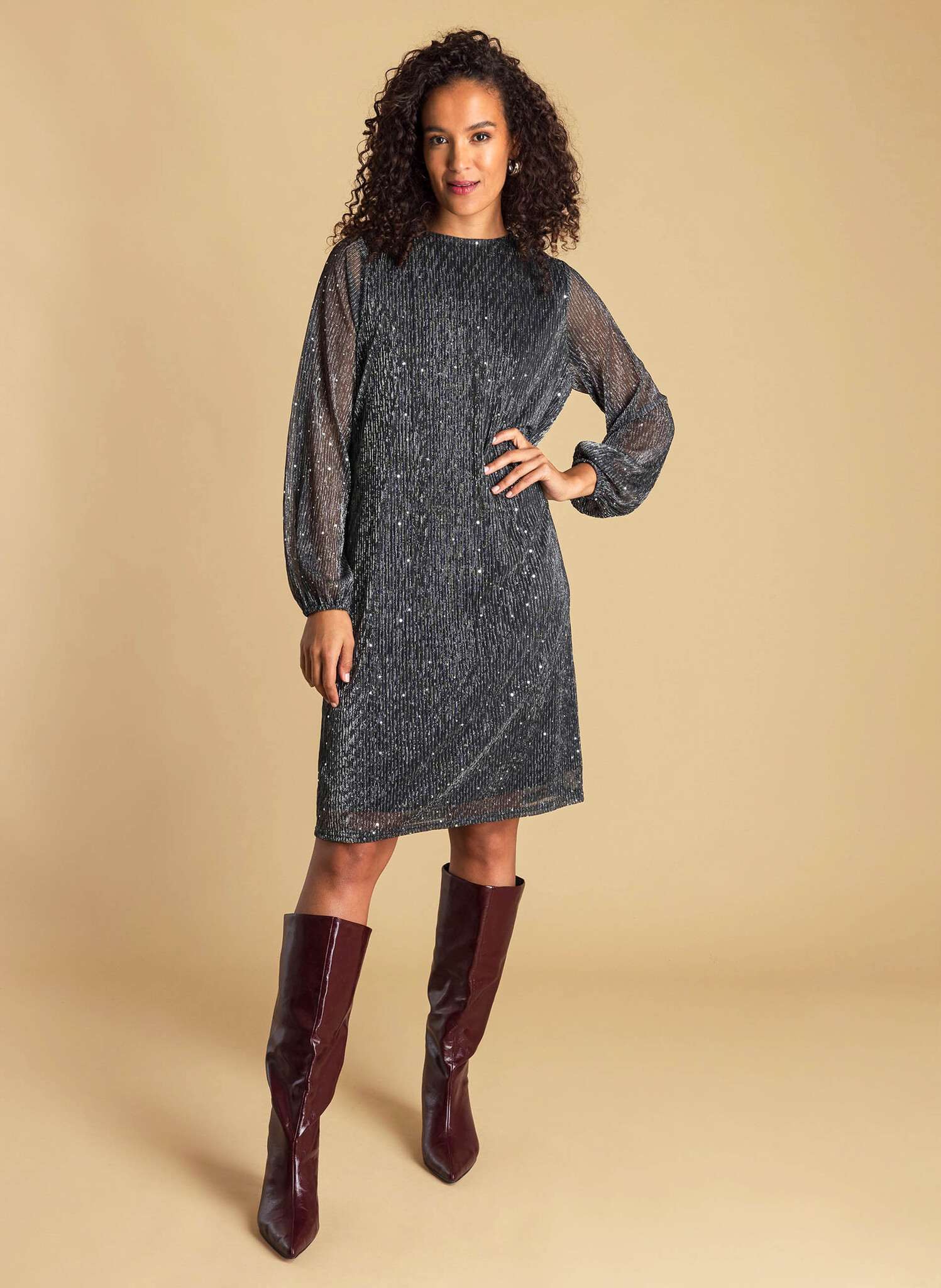 Ivy beau Feestjurkje