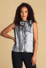 Ivy beau Mouwloos blousje strik