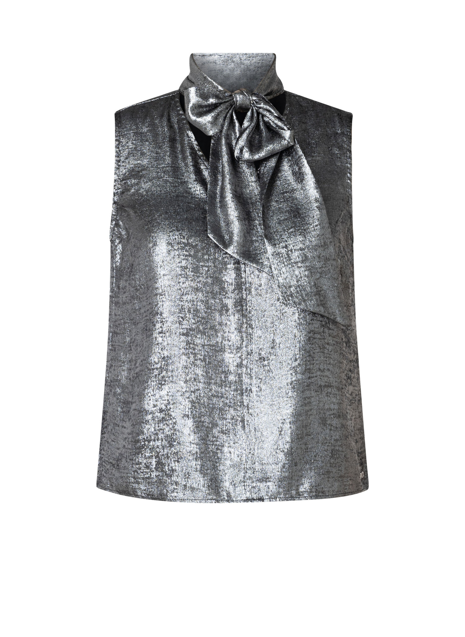 Ivy beau Mouwloos blousje strik