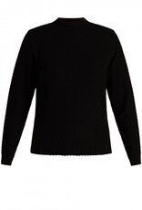 Ivy beau Zwarte trui parels