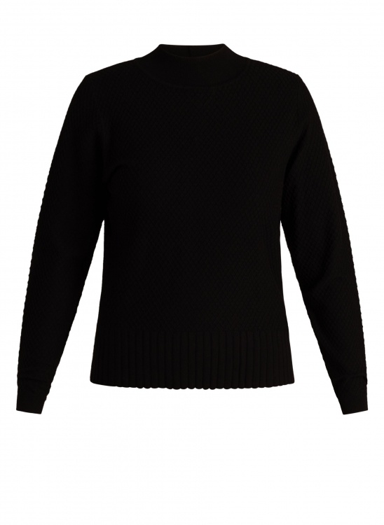 Ivy beau Zwarte trui parels