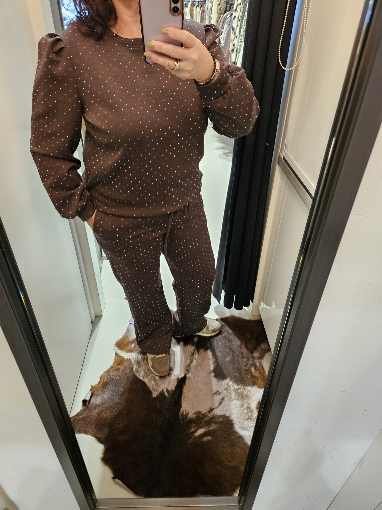 Gemma ricceri Glitter comfypak bruin