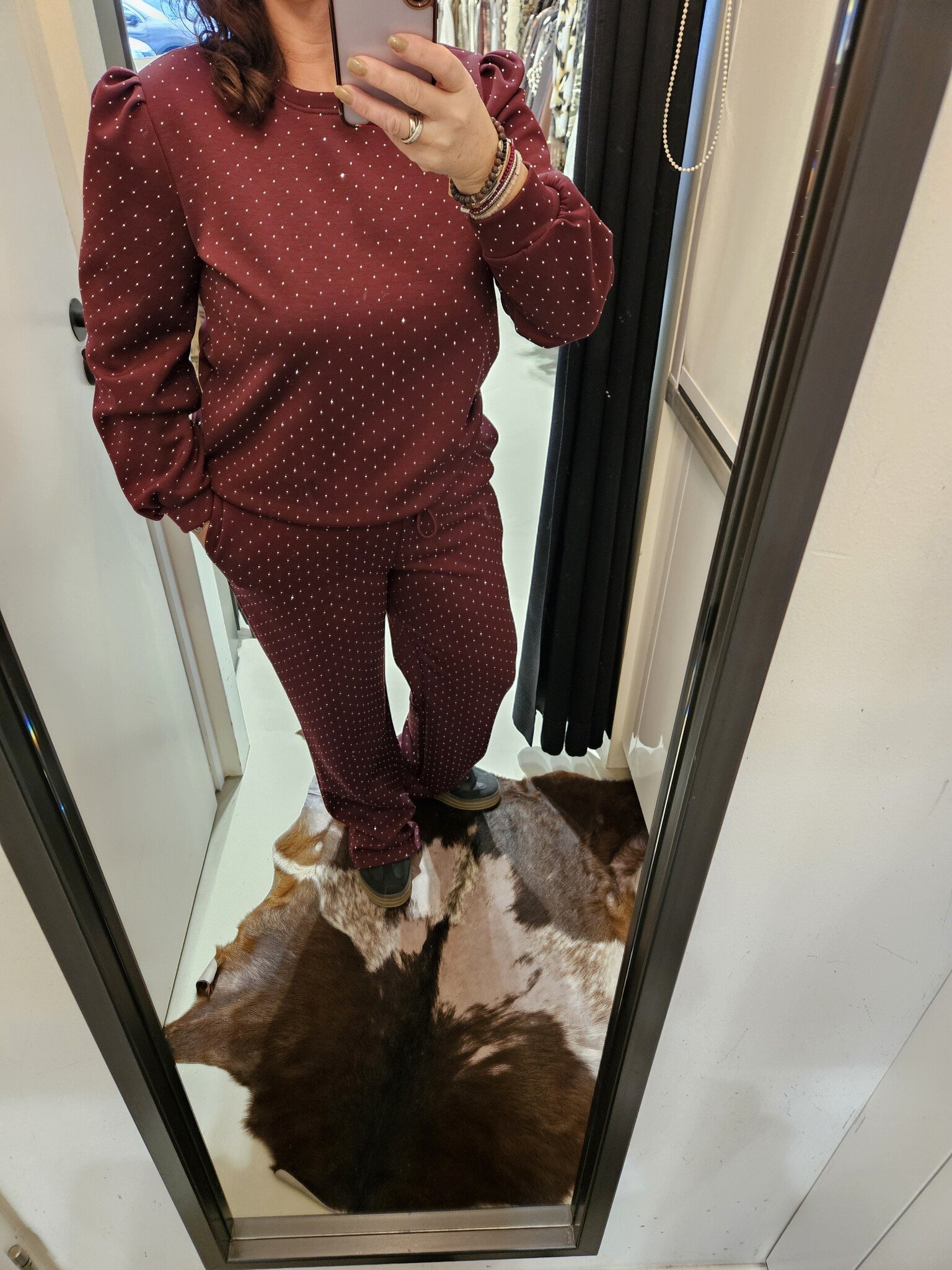 Gemma ricceri Glitter comfypak bordeaux