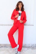 Ivy beau Kort rood jasje