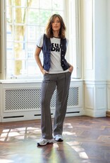 Ivy beau Zwart wit print broek