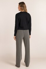 Ivy beau Zwart wit print broek