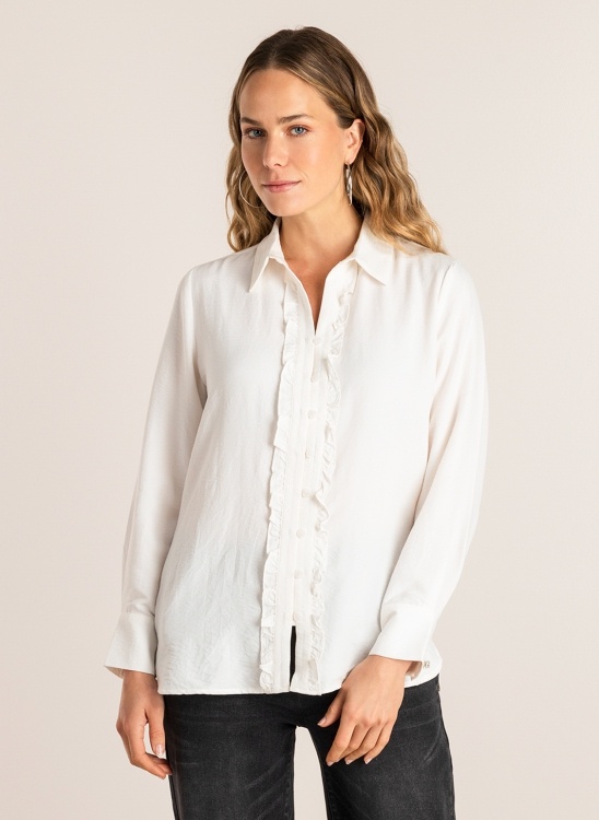 Ivy beau Offwhite blouse