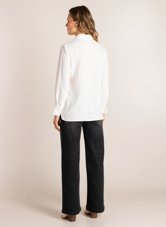 Ivy beau Offwhite blouse