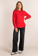 Ivy beau Rode blouse