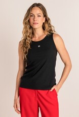 Ivy beau Zwart ribbel hemdje