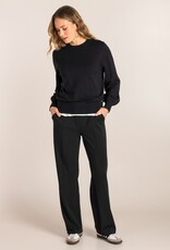 Ivy beau Zwart fijn gebreide trui