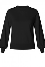 Ivy beau Zwart fijn gebreide trui