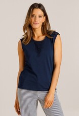 Ivy beau Top Verene donkerblauw