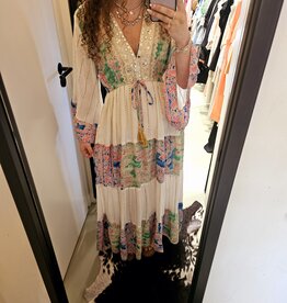 Bigg bull Ibiza jurk turquoise