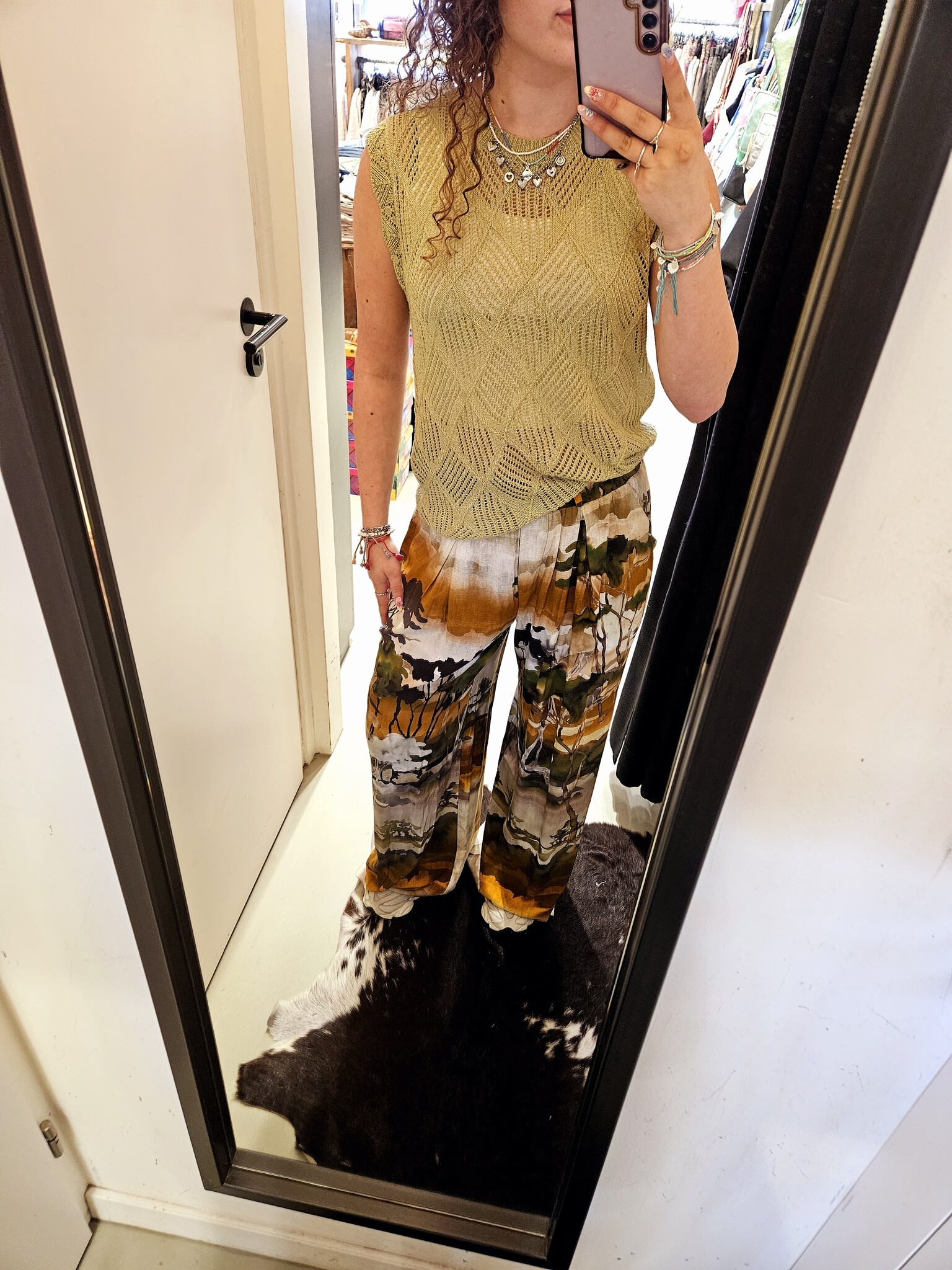Ivy Beau Print broek