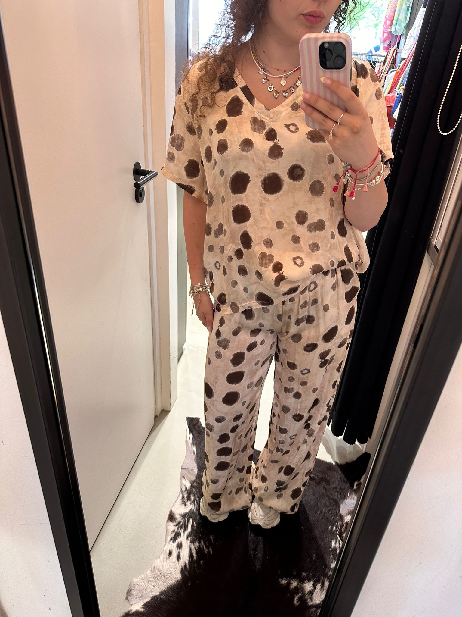 Gemma Ricceri Licht beige broek