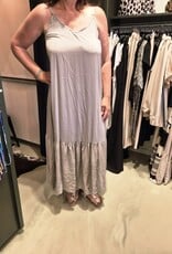 Vera Jo Spagetti jurk beige
