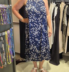 Gemma Ricceri Halter jurk blauw
