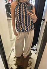 Gemma Ricceri Haltertop blauw