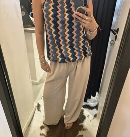 Gemma Ricceri Haltertop blauw
