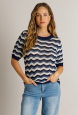 Ivy beau Top  Djuna blauw