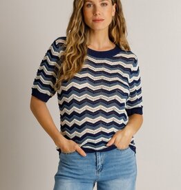 Ivy beau Top Djuna blauw