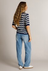 Ivy beau Top  Djuna blauw