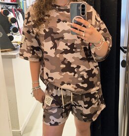 2 delige armyprint setje