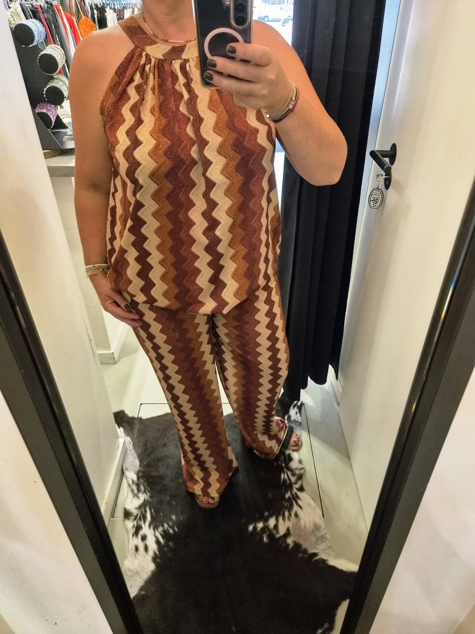 2 delige set bordeaux missoni