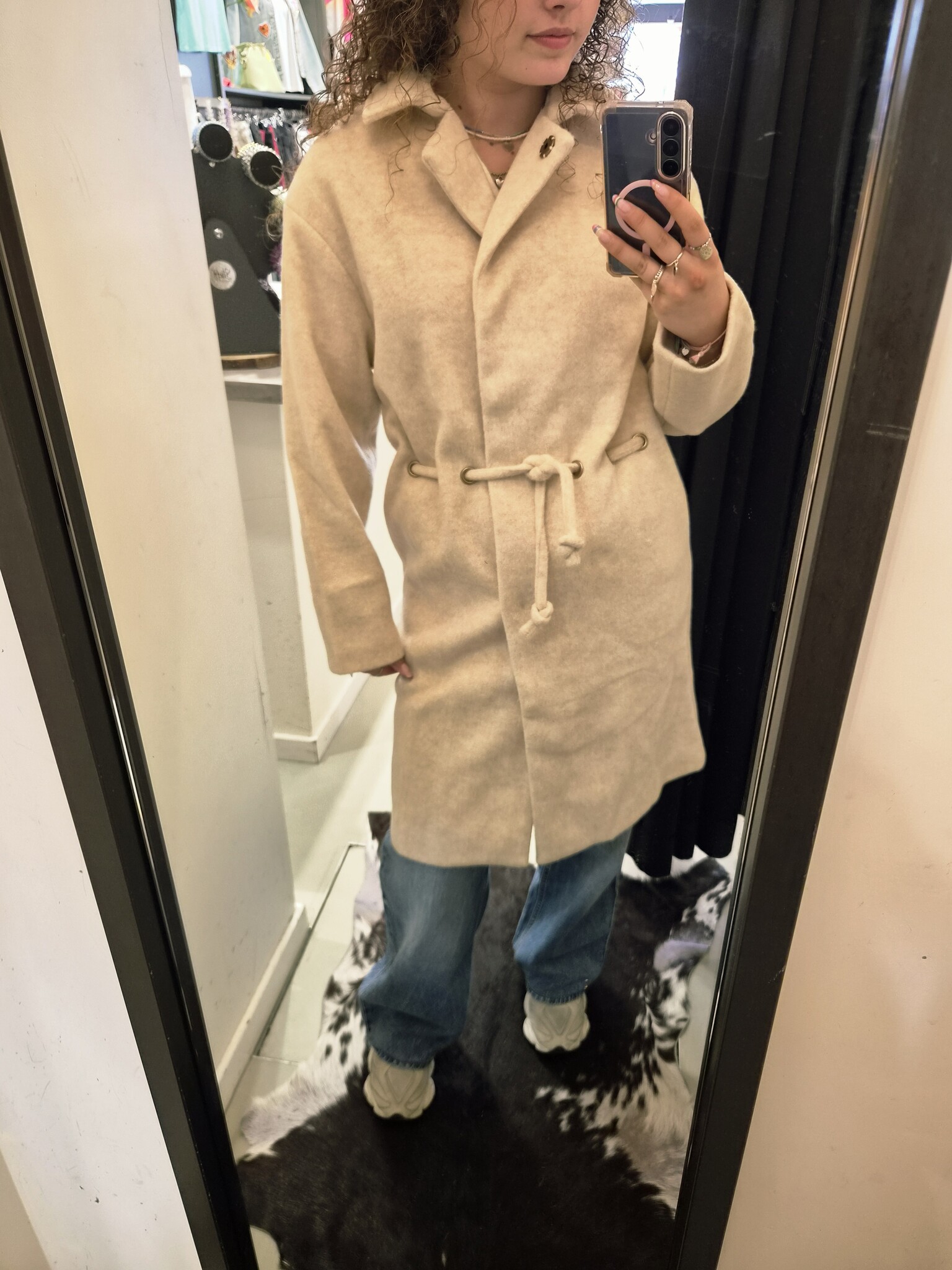 Ivy Beau Offwhite jas