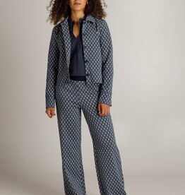 Ivy Beau Blauw print jasje