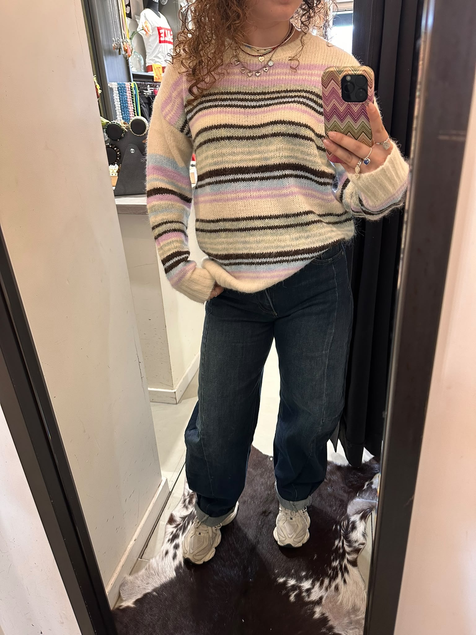 Ivy Beau Gestreepte trui