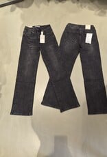 Norfy Zwart grijze straight jeans