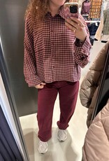 Norfy Bordeaux ballon jeans