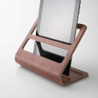 Yamazaki  Tablet & Remote Rack 'Rin' (brown)